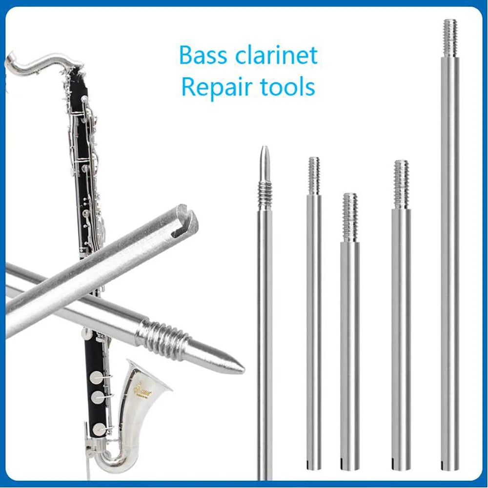 Bass Clarinet Threaded Shaft Tool High Quality Woodwind Instrument Accessories Repair and Maintenance Parts Music Set Tools