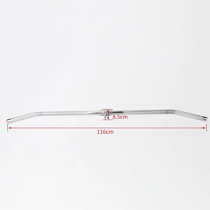 Gym Home Equipment Accessories Lat Pull Down Bar, Chrome-plated Surface Anti-rust High Load-bearing Fitness Tricep Rope Training