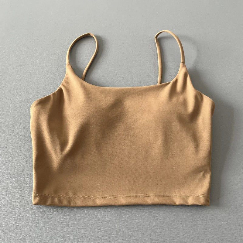 Straps camisoles fitness vests quick drying new yoga tops women's outerwear underwear sports bras