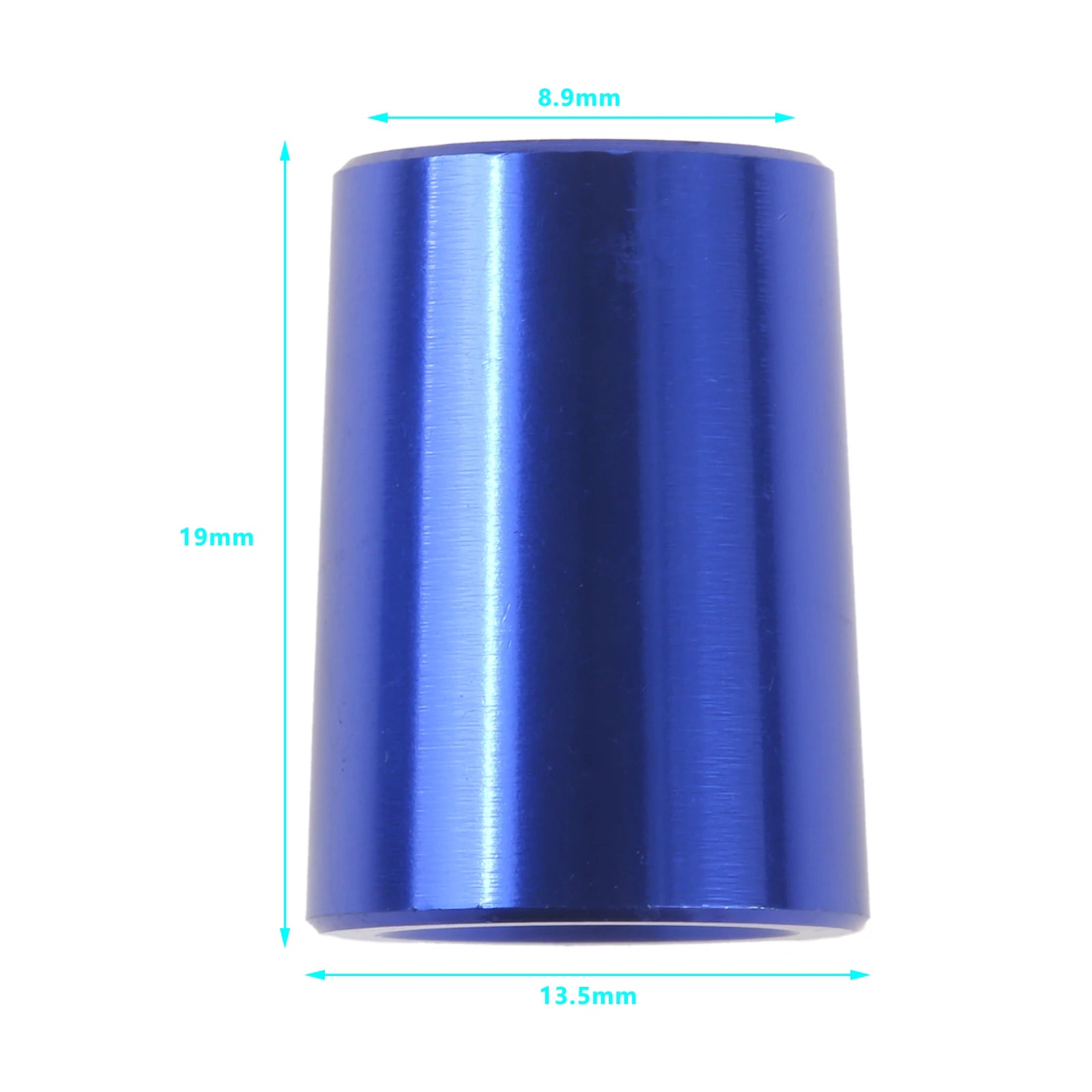 10Pcs Aluminum Alloy Golf Ferrules for 0.335,0.350,0.370 Tip Irons Shaft Adapter Sleeve Ferrules Club Shaft Ball Connection Ring