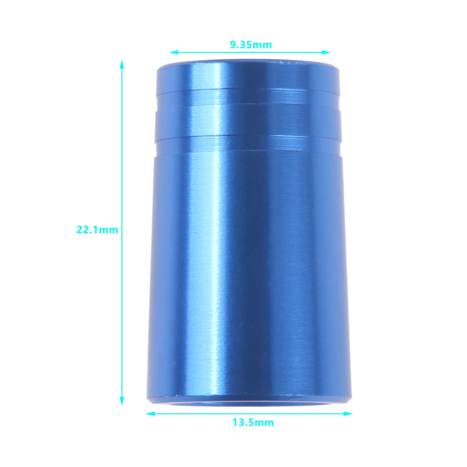 10Pcs Aluminum Alloy Golf Ferrules for 0.335,0.350,0.370 Tip Irons Shaft Adapter Sleeve Ferrules Club Shaft Ball Connection Ring