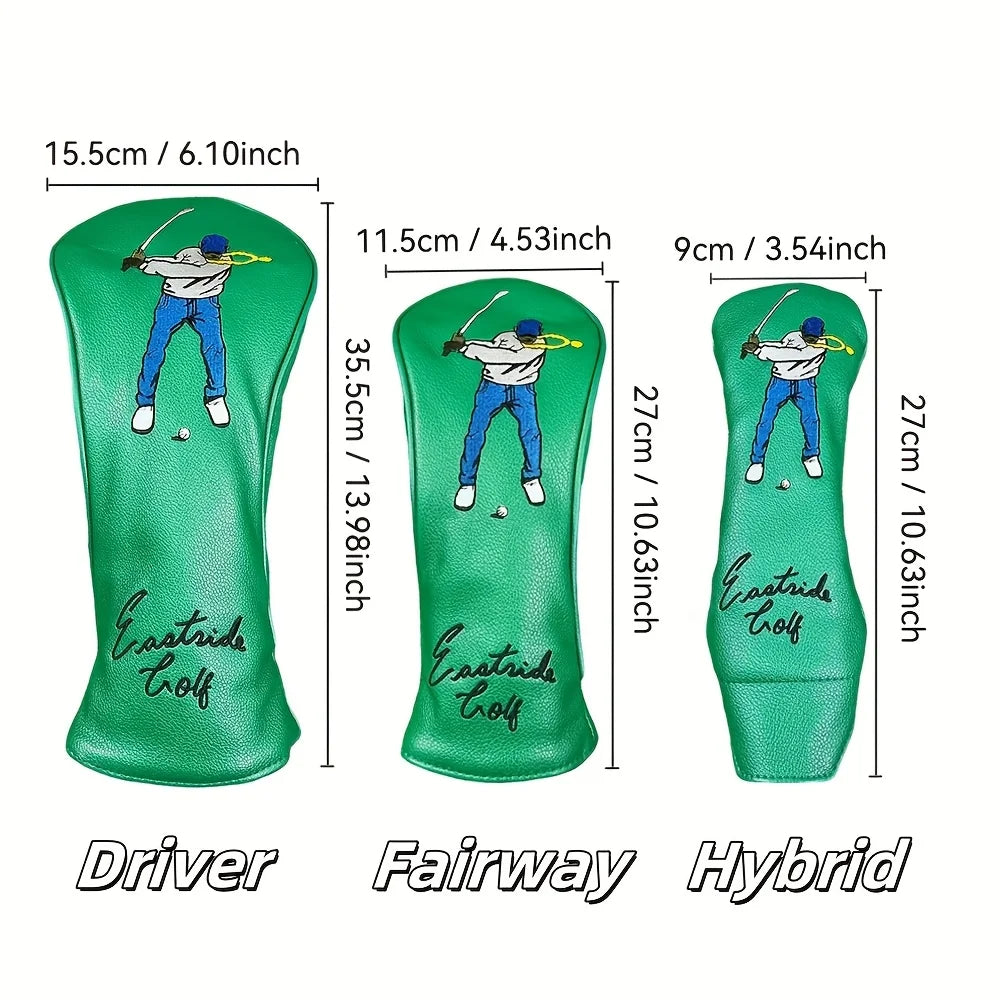 Golf club protective cover, golf accessories, swing protective cover, waterproof and durable materials, providing the best prote