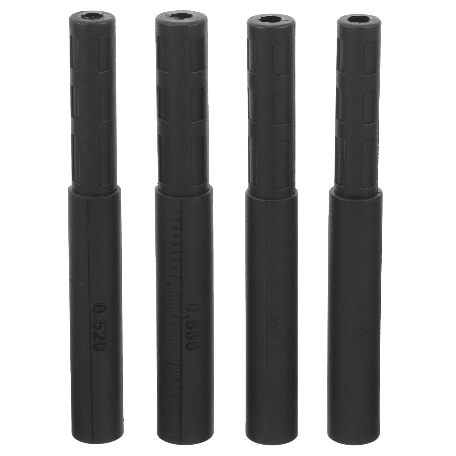 4 Pcs Golf Shaft Extensions Carbon Fiber Golf Club Extenders Adjustable Golf Training Aids Golfer Gear Golf Supplies Golf Club