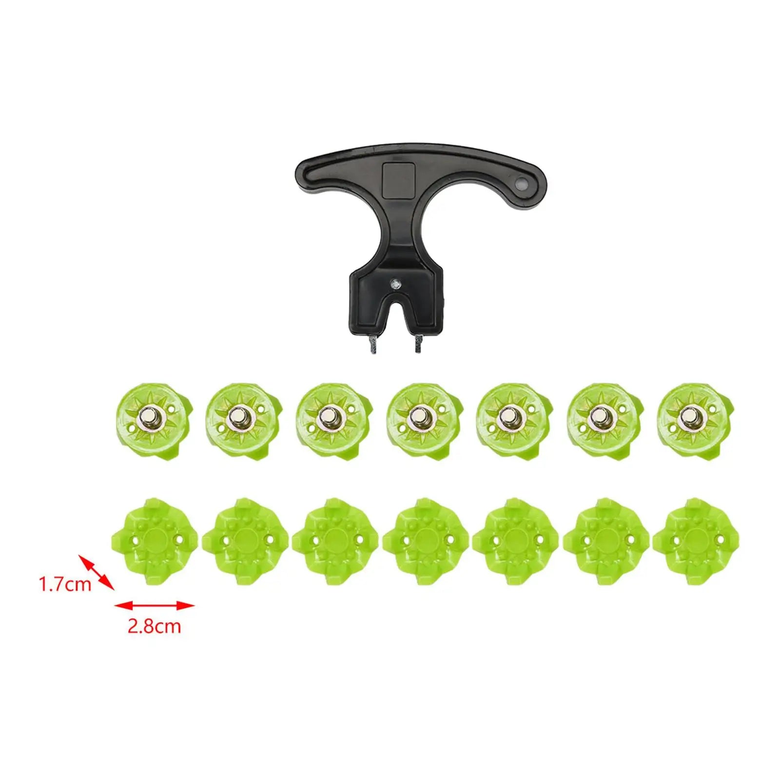 14x Lightweight Golf Shoe Spikes Cleats