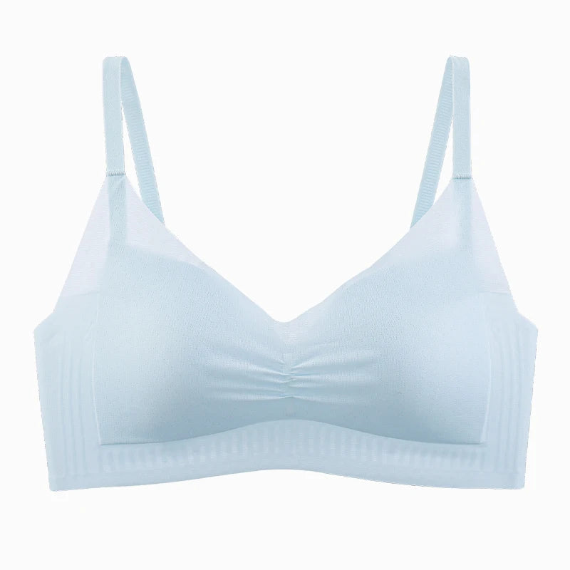 Sporty Woman Top Push-up Bras Women's Bra Lingerie Big Size Sexy Women Micro Underwear Front Closure Bra Sports Seamless Ladies