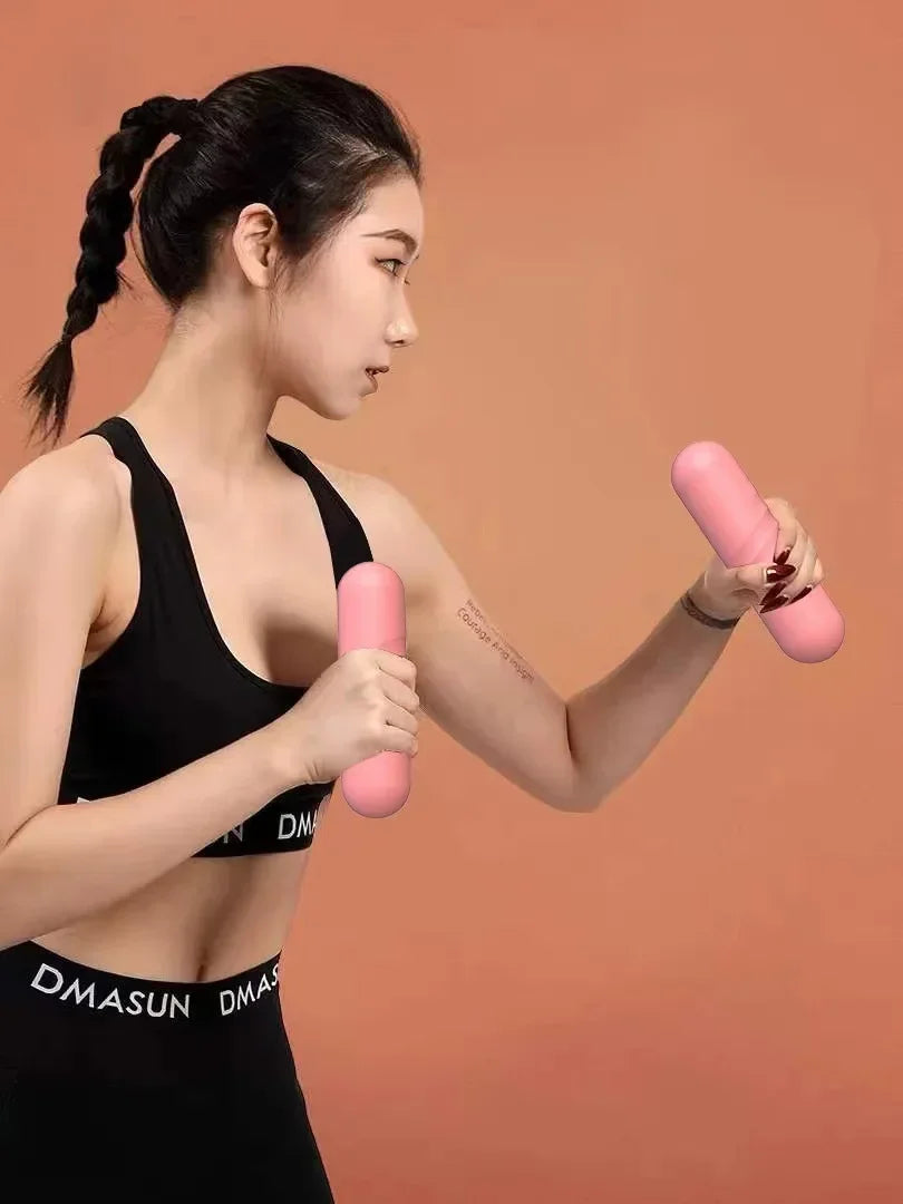 Hand Weight 1-2.5 Kg Dumbbell Home Gym Exercise Hand Weight Fitness Silicone Cast Iron Weight Lifting Dumbbell