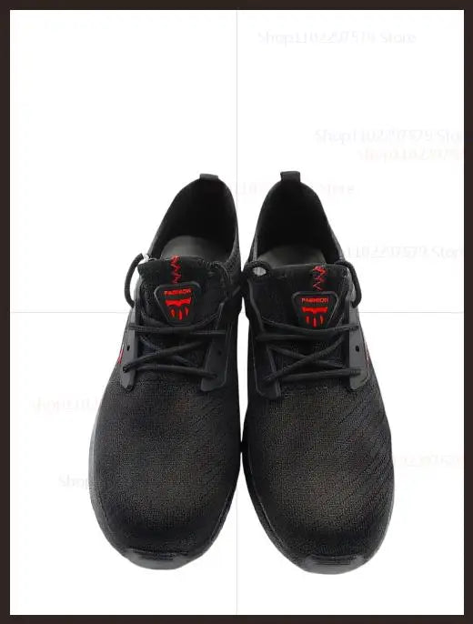 Men's work safety shoes Sports shoes Anti-puncture and anti-smash protection shoes Lightweight men's casual shoes Safety boots