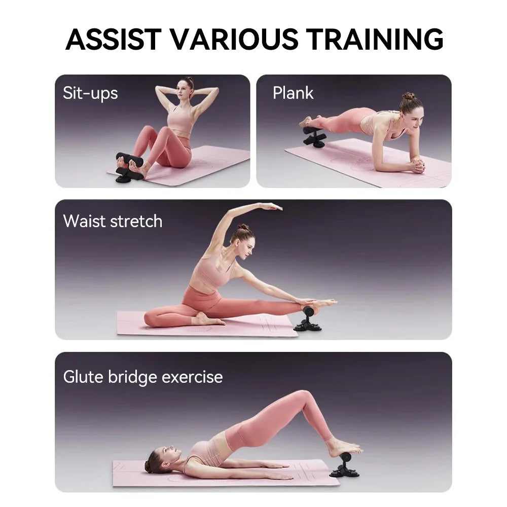 Situp Aid Exercise Rubber Suction Cups Floor Height Adjustable Non Slip Exercised Fitness Equipment Home Workout Sit Up