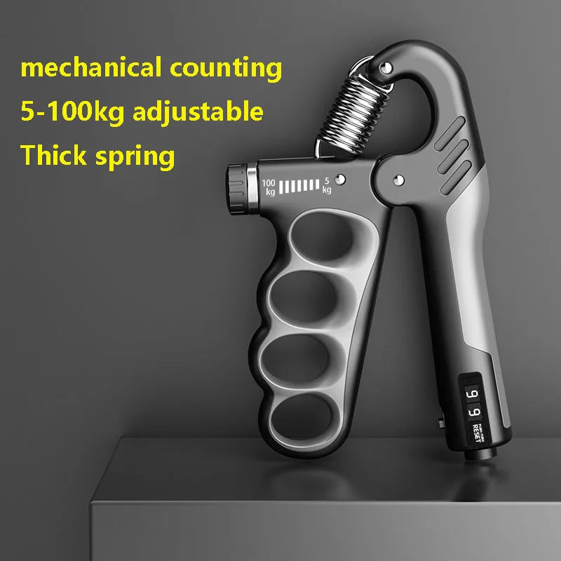 Grip dynamometer male arm strength training electronic counting five-finger exerciser 100kg fitness mechanical record