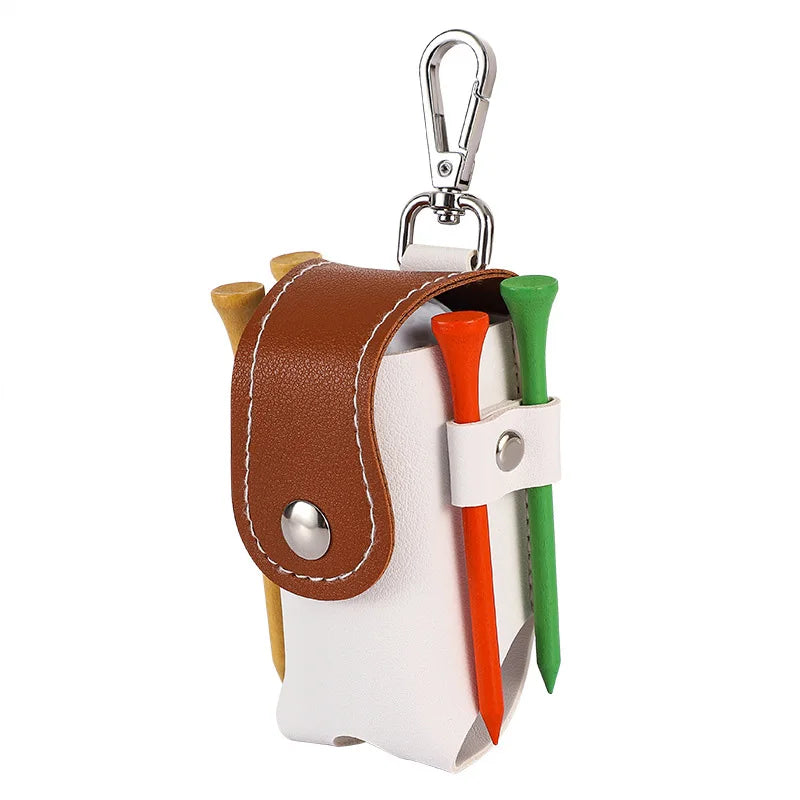 Golf Mini Bag 1pc Golf Ball Small Waist Bag Golf Ball Carrying Bags Holder Professional Storage Clip Hook Waistband Pouch Pack