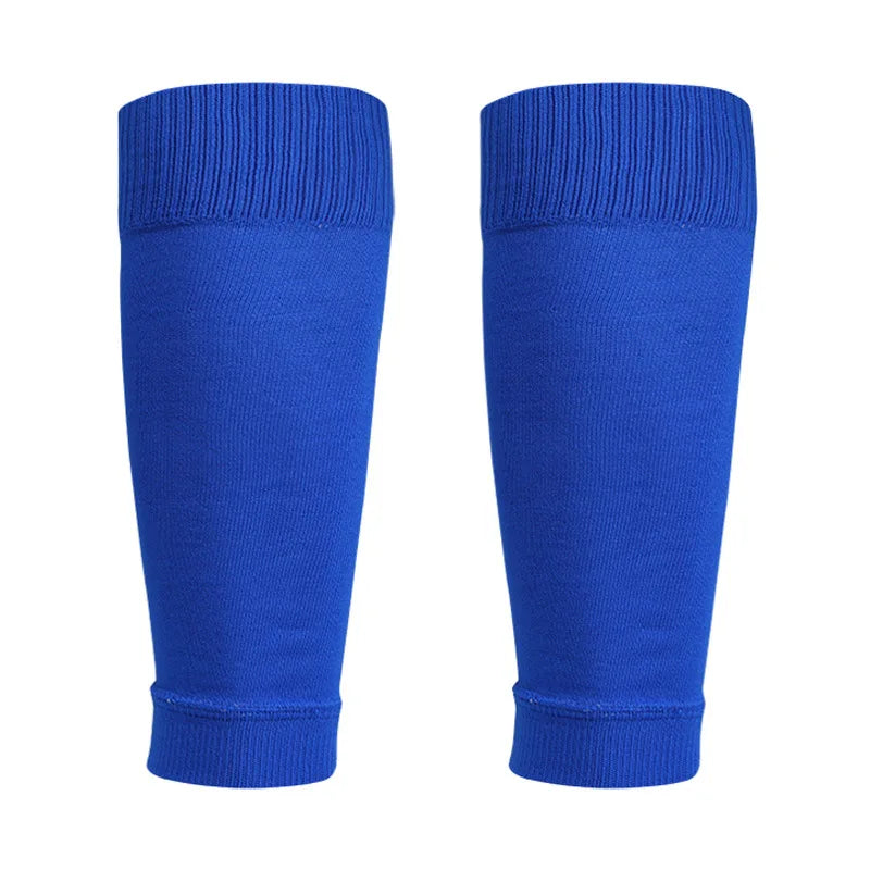 1 Pair Sports Safety Shin Pads Sleeves Football Shin Holder Instep Socks Nylon Fitness Leg Guard Sleeves for Kids Boys Men