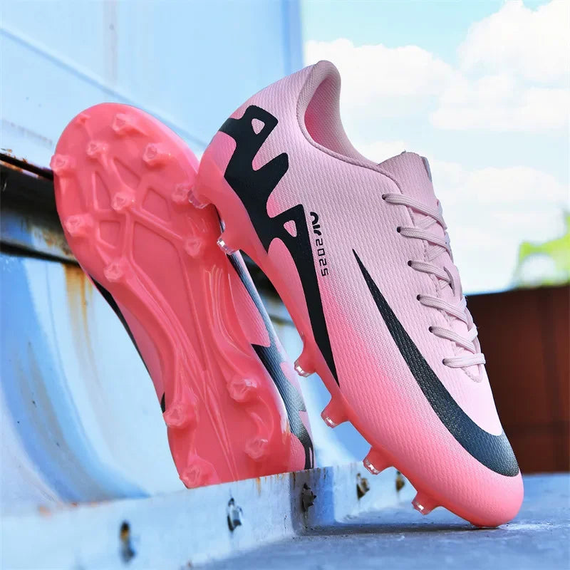Soccer Shoes Men's Cleats Professional Training Turf FG/AG Outdoor Indoor Football Boots Sneaker