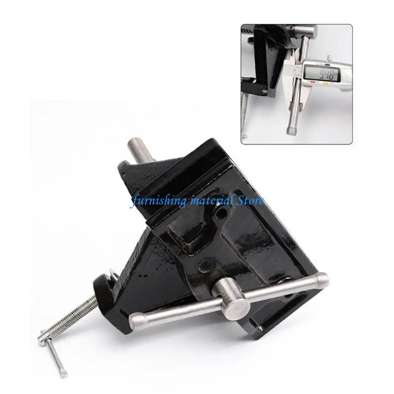 Y5GD Multipurpose Benches Vises Table For Workbench Clamping Vises Heavy Duty Jaw Swiveling Base for Woodworking Metal