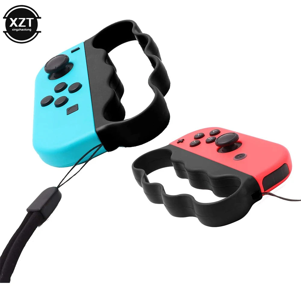 For Nintendo Switch Controller Hand Grips with Wrist Straps for Fitness Boxing Game Accessories 2pcs