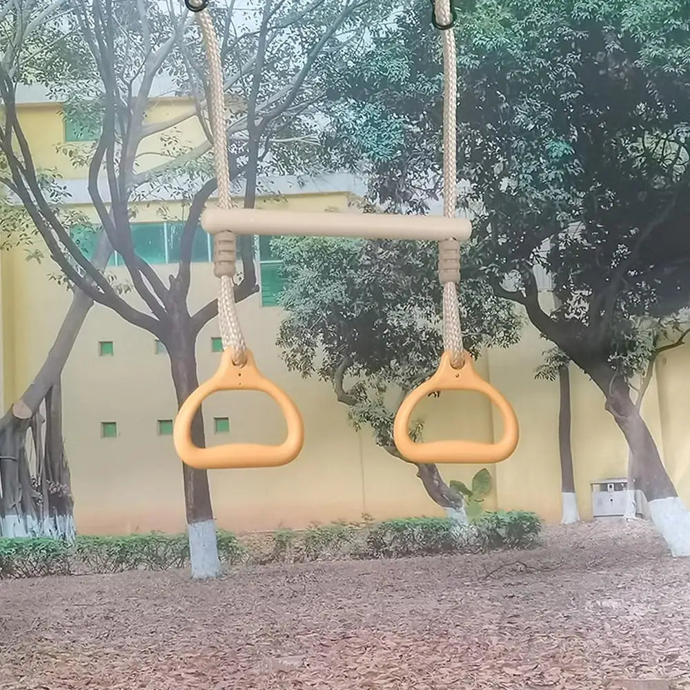 Swing Bar Gym Equipment Rings Bar Funny Ergonomic Stable Kids Game For Adults Children Backyard Playground Indoor Outdoor