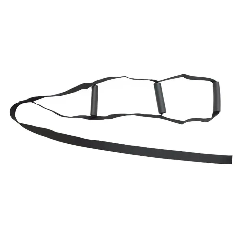 Adjustable Elderly Sit Up Rope Padded Helper Bed Ladder Assist Strap Hand Grip with 3/4/6 Handle Elderly Pull Up Strap Household