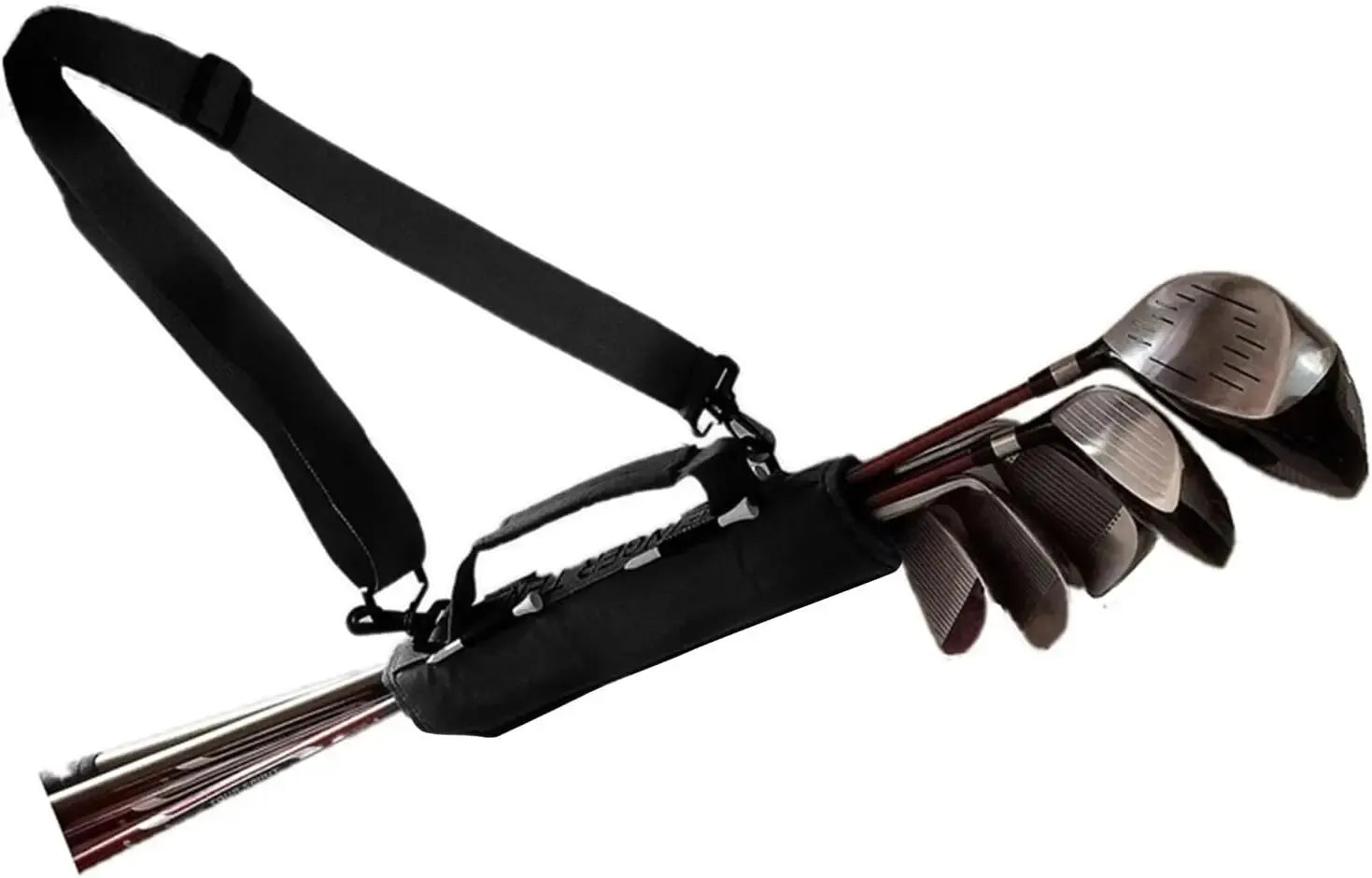 Golf Club Bag Mini Lightweight for Golfer With/Without Ball Pouch Pack, Portable for Driving Range Carrier Course Training Case