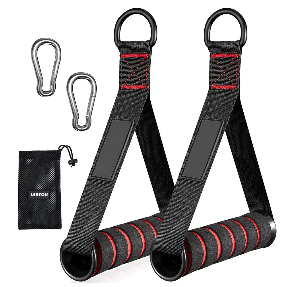 Tricep Rope Cable Attachment – Push/Pull Gym Handle