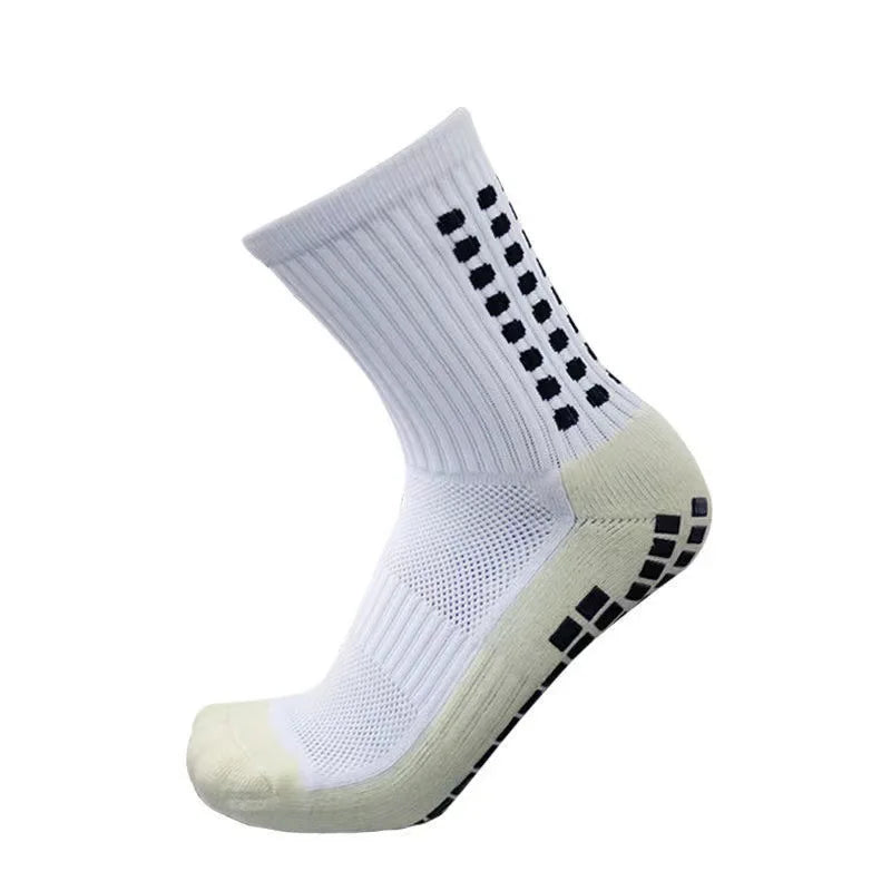 New Anti-slip Soccer Socks Men Women Outdoor Sport Grip Football Socks EU 38-43 US6-9.5
