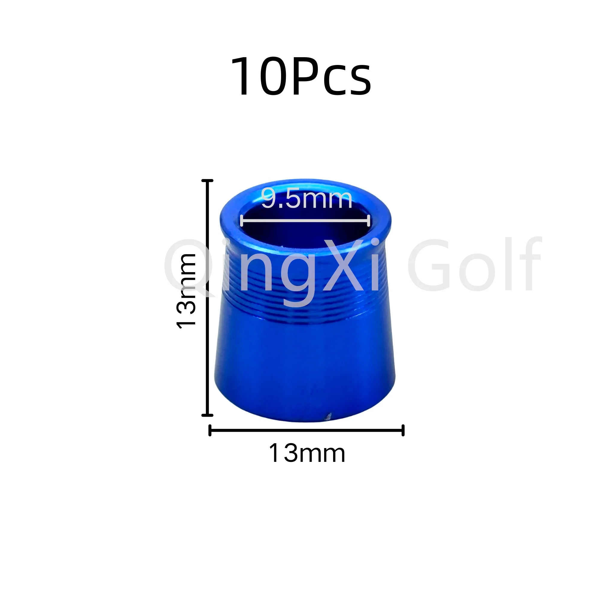 Golf Club Shaft Assembling Accessories Aluminum Material Sleeve Ferrules Fit Driver Fairway Wood Hybrid Carbon Irons Shaft Club