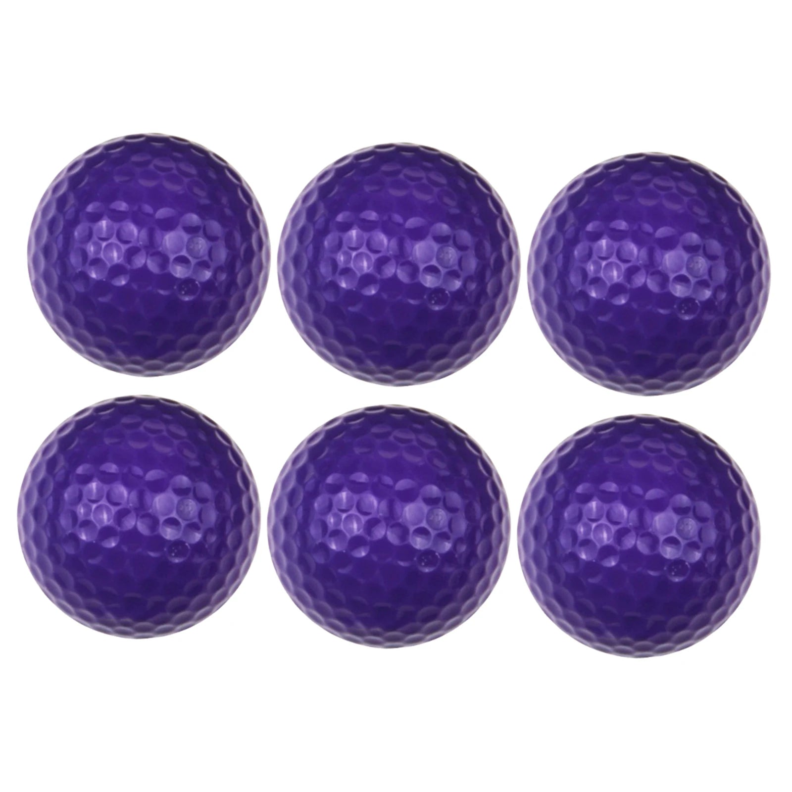 6Pcs Golf Floating Balls Pool Practice Competition Practical Training Aid for Golfers Water Sports Durable Foam Balls Swim Train