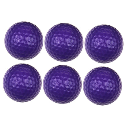 6Pcs Golf Floating Balls Pool Practice Competition Practical Training Aid for Golfers Water Sports Durable Foam Balls Swim Train