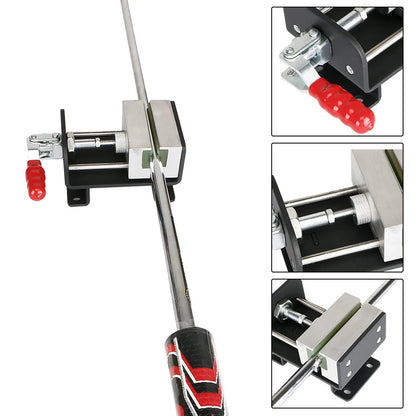 Golf Club Regrip Vise Birthday Gift Parts Replacement Tool Repair Portable Shaft Clamp for Outdoor Men Women Beginner Equipment