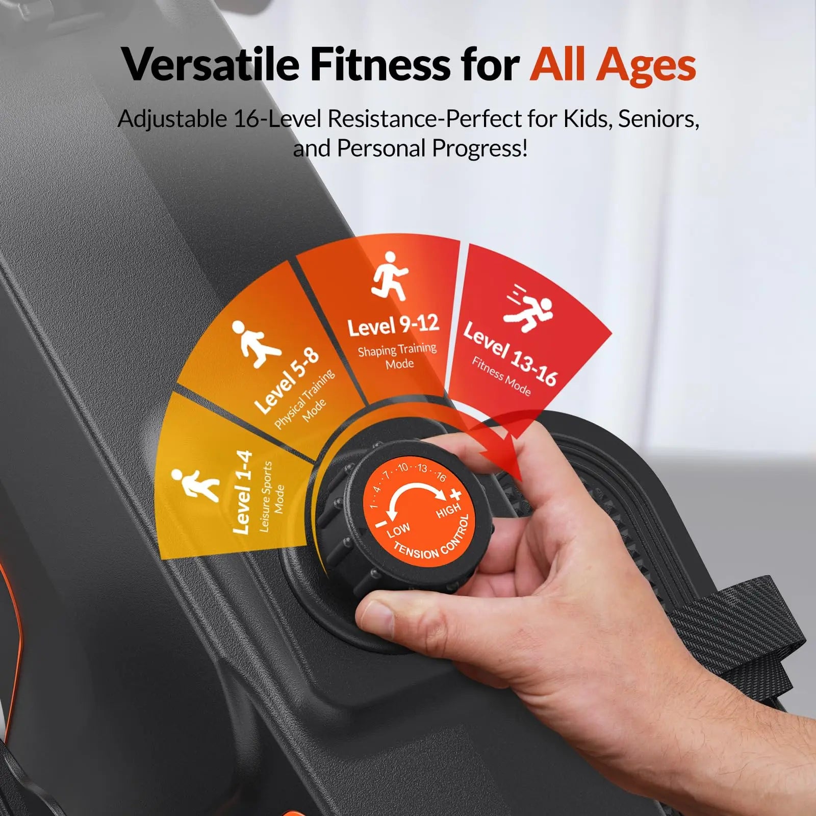 UTRYUP Magnetic Rowing Machines R05 Water Rower R10 16 Levels Quiet Resistance Foldable Compact Rowing Machine Home Gym Fitness