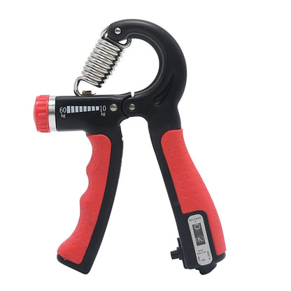 Hand Gripper with Counter R-Shape ABS Adjustable Resistance Forearm Strength Trainer Hand Grips Fitness Equipment