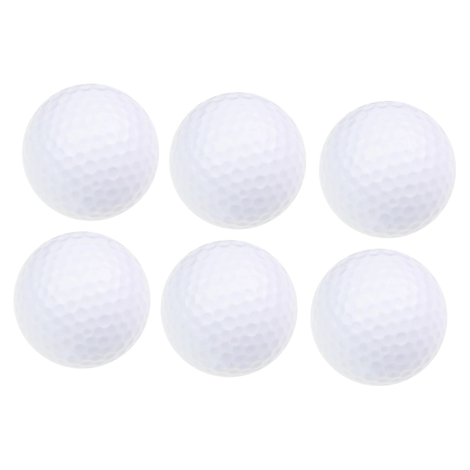 6Pcs Golf Floating Balls Pool Practice Competition Practical Training Aid for Golfers Water Sports Durable Foam Balls Swim Train