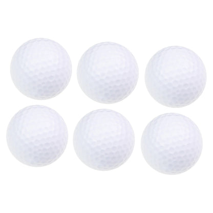 6Pcs Golf Floating Balls Pool Practice Competition Practical Training Aid for Golfers Water Sports Durable Foam Balls Swim Train