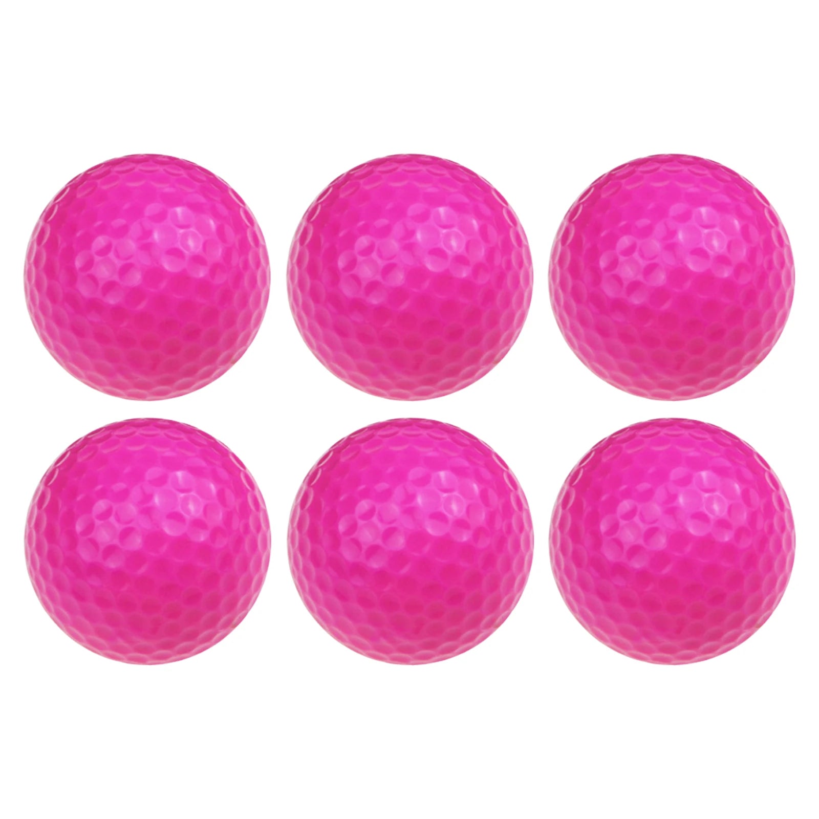 6Pcs Golf Floating Balls Pool Practice Competition Practical Training Aid for Golfers Water Sports Durable Foam Balls Swim Train