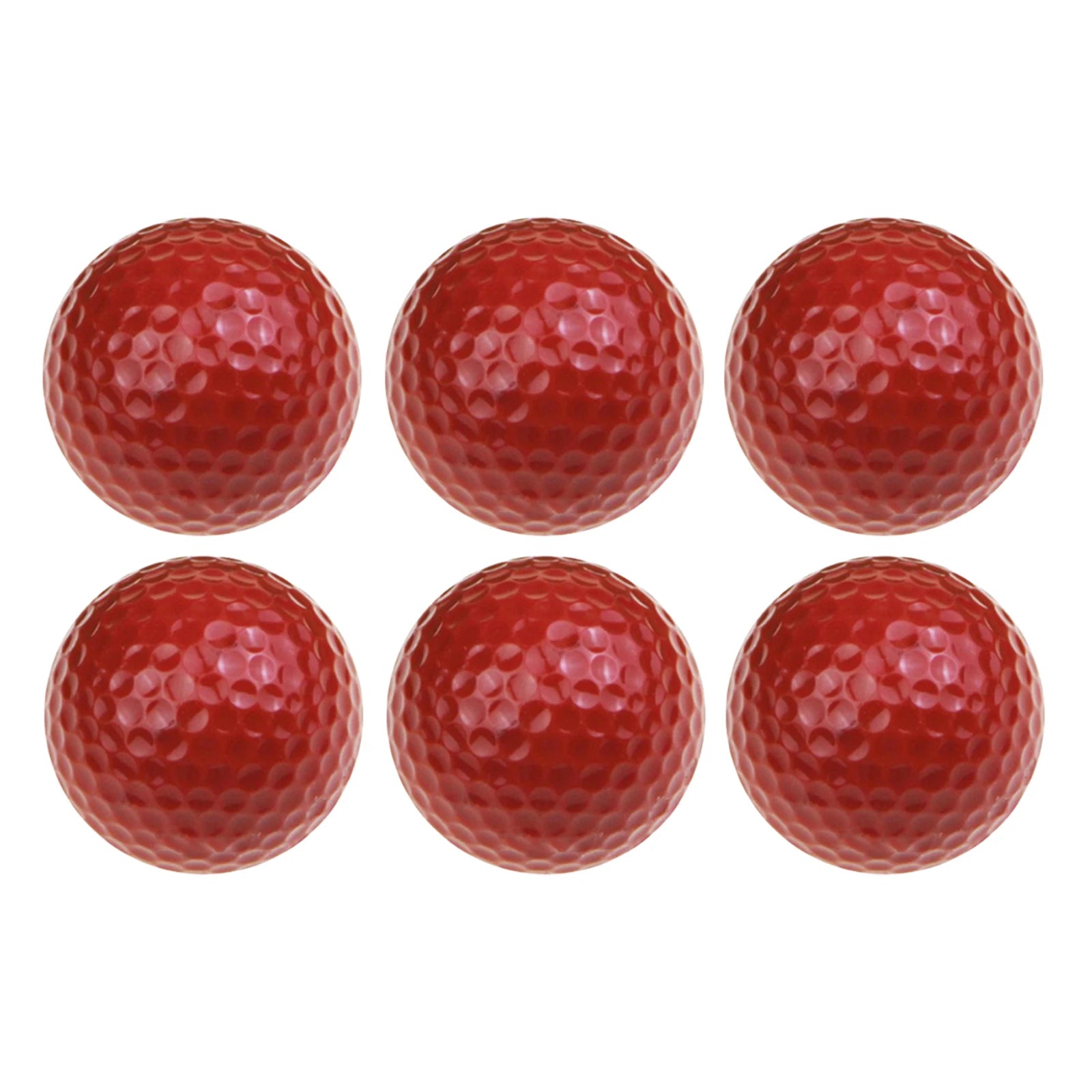 6Pcs Golf Floating Balls Pool Practice Competition Practical Training Aid for Golfers Water Sports Durable Foam Balls Swim Train