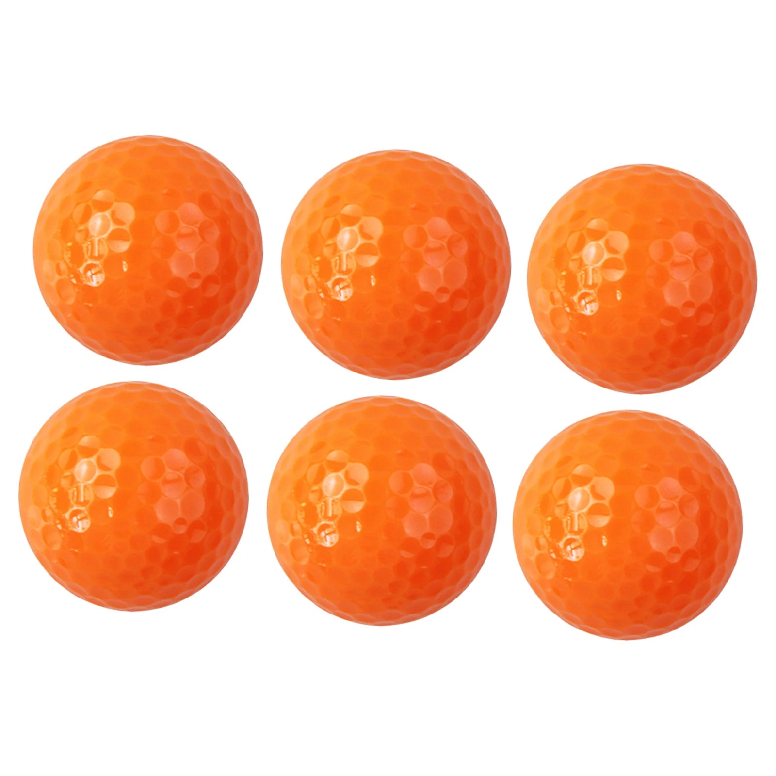 6Pcs Golf Floating Balls Pool Practice Competition Practical Training Aid for Golfers Water Sports Durable Foam Balls Swim Train