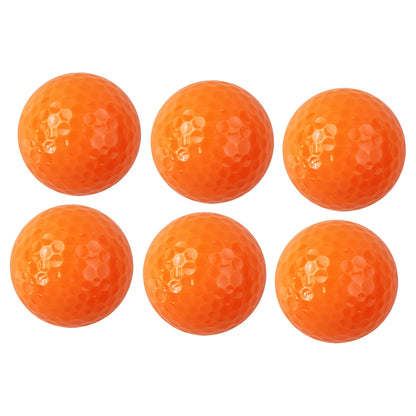 6Pcs Golf Floating Balls Pool Practice Competition Practical Training Aid for Golfers Water Sports Durable Foam Balls Swim Train