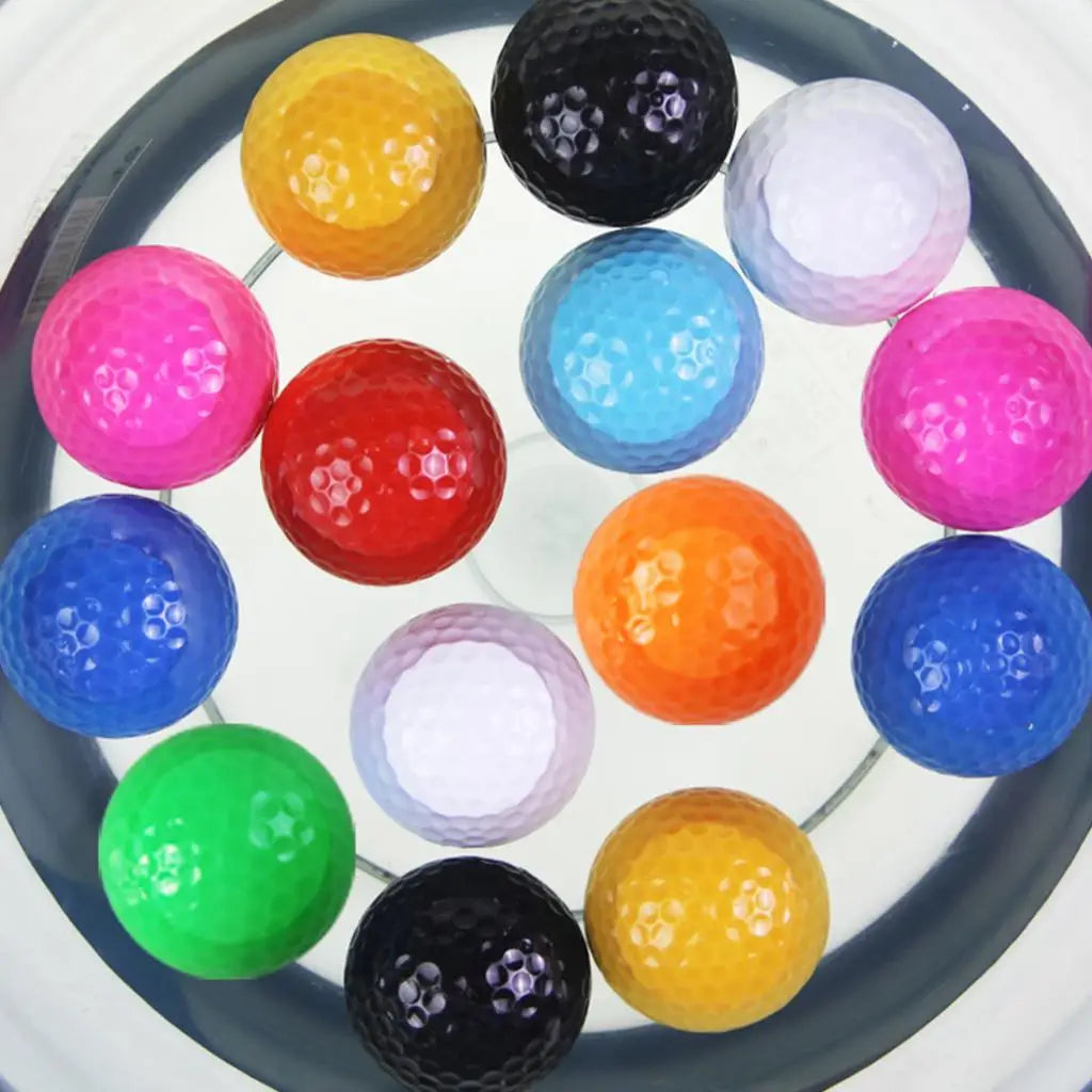 6Pcs Golf Floating Balls Pool Practice Competition Practical Training Aid for Golfers Water Sports Durable Foam Balls Swim Train