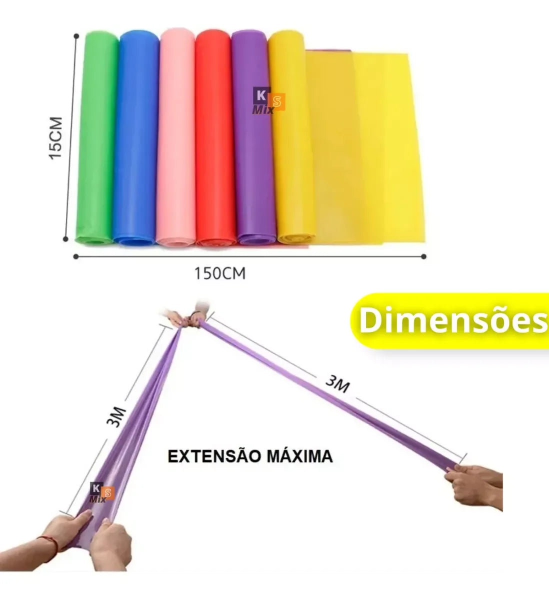 Elastic Band Fitness Bands Yoga Pilates Hip Circle Expanitor Gym Training Home Gym Equipment