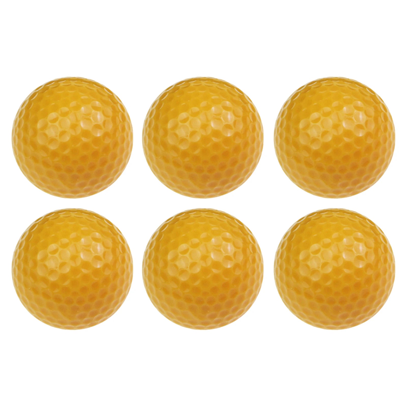 6Pcs Golf Floating Balls Pool Practice Competition Practical Training Aid for Golfers Water Sports Durable Foam Balls Swim Train