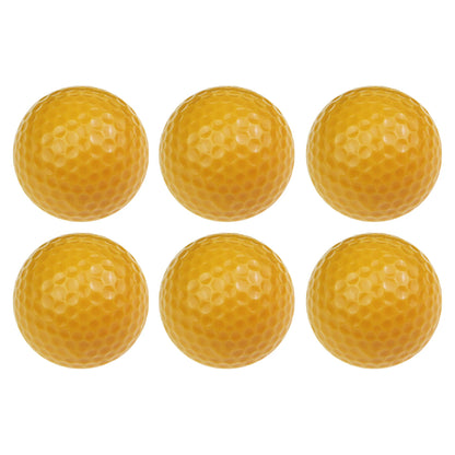 6Pcs Golf Floating Balls Pool Practice Competition Practical Training Aid for Golfers Water Sports Durable Foam Balls Swim Train