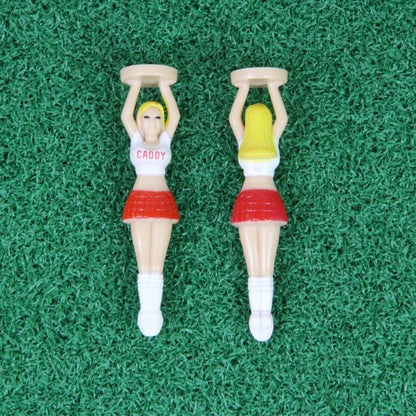 5pc Funny Golf Tees Lady Bikini Girl Golf Tees,78 mm Plastic Pin-up Golf Tees,Home Golf Tees for Golf Training, Golf Accessories