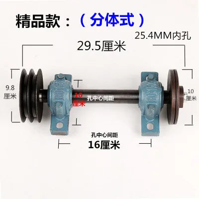 Simple woodworking table saw spindle table saw shaft assembly 205 table saw shaft bearing housing saw shaft