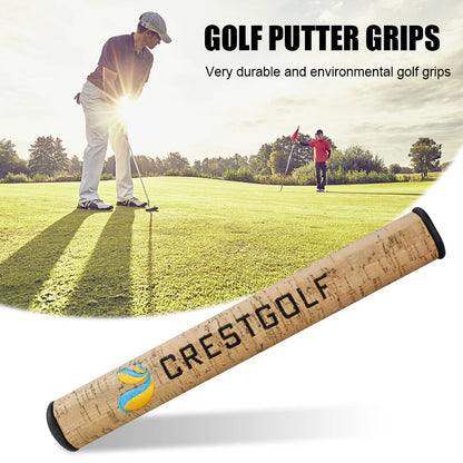 CRESTGOLF Golf Grips New Environmental Bark Golf  Putter Grips Golf Clubs Grip 3.0