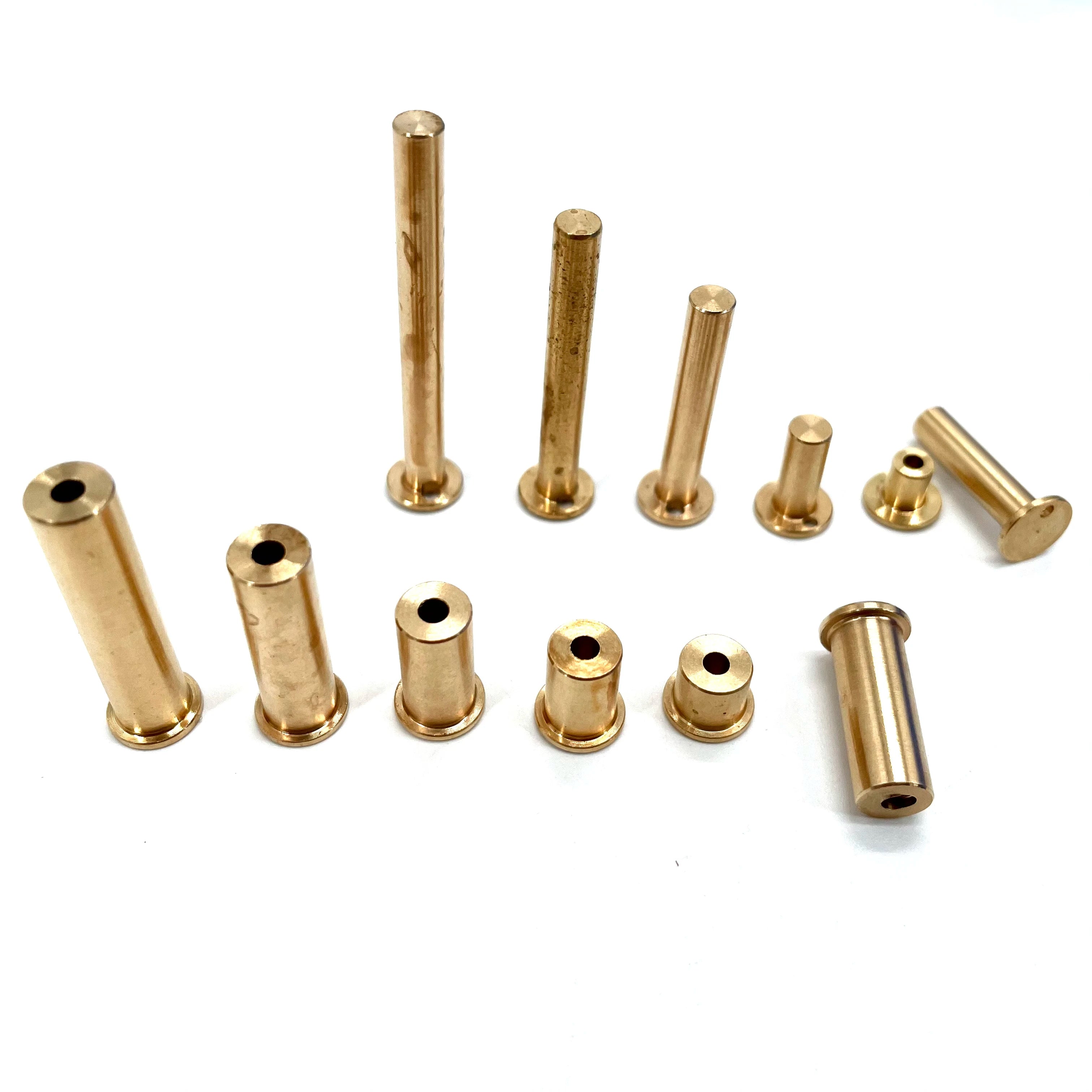 10Pcs Set Golf Club Weight Head Accessories Shaft Plug Assembling Kits Copper Nail Brass Swing Carbon/steel Size .370/.335/.350