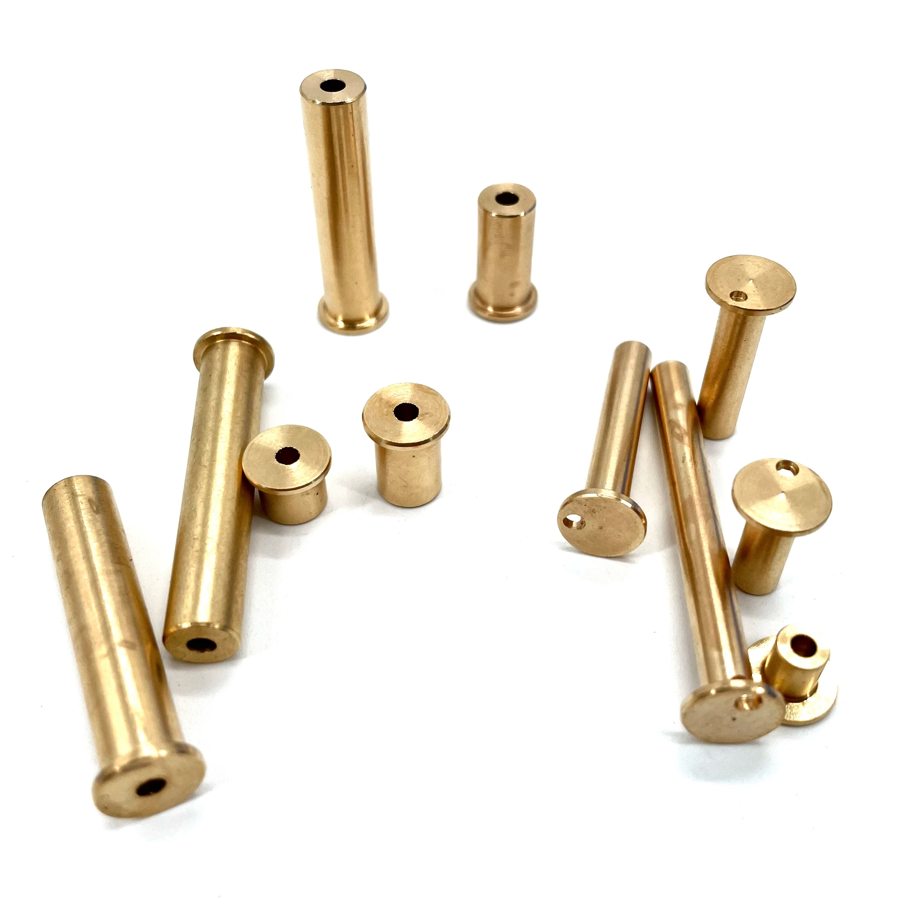 10Pcs Set Golf Club Weight Head Accessories Shaft Plug Assembling Kits Copper Nail Brass Swing Carbon/steel Size .370/.335/.350