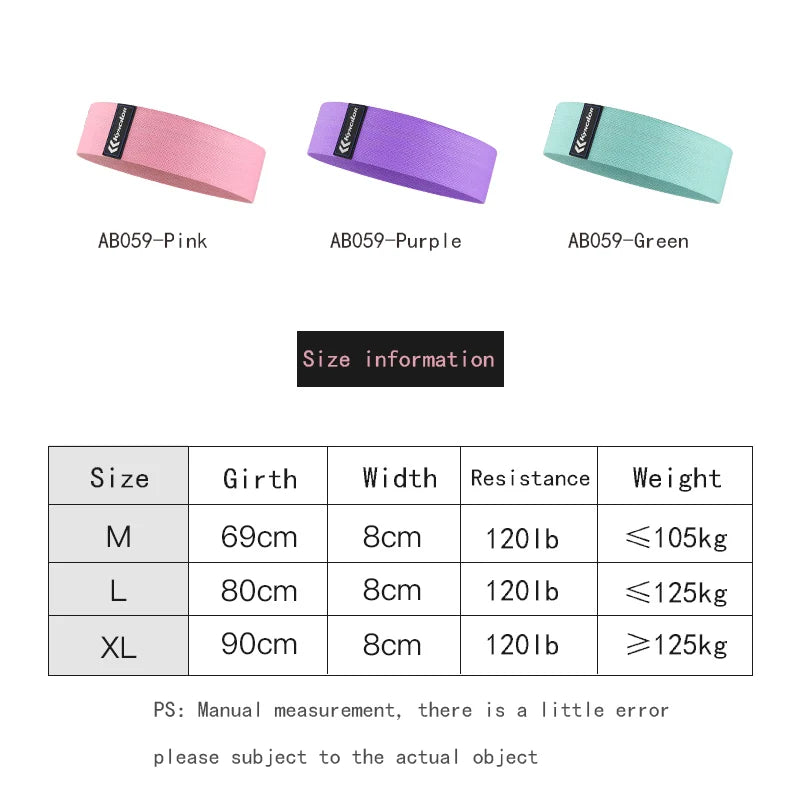 Fitness Resistance Bands Rubber Band Buttocks Expansion Fitness Elastic Expander Home Exercise Sport Equipment