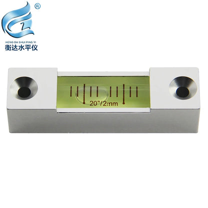 Metal horizontal bubble portable long bar level bubble
