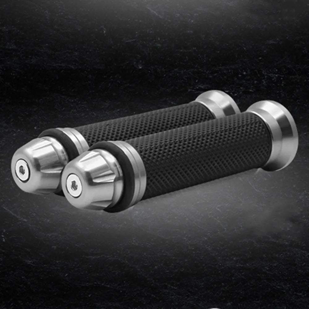 1 Pair 7/8'' Anti-Slip Motorcycle grips hand Handlebar Bar Grips Bicycle Rubber Mountain Cycle Handle Handlebar Bar Grips