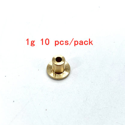 10Pcs Set Golf Club Weight Head Accessories Shaft Plug Assembling Kits Copper Nail Brass Swing Carbon/steel Size .370/.335/.350