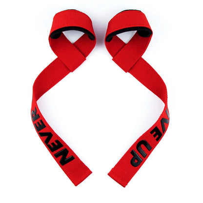 Fitness Weight Lifting Straps Gym Hand Grips Deadlifts Padded Neoprene Weightlifting Bodybuilding Powerlifting Strength Training