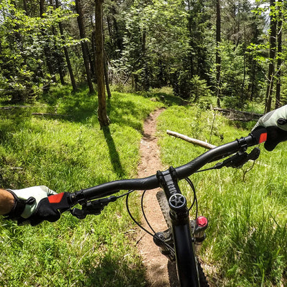 2 Pcs Durable Rubber Non Slip Bike Handlebar Grips Mountain Bicycle Grips With Anti Skid Surface Universal Fit Cycling